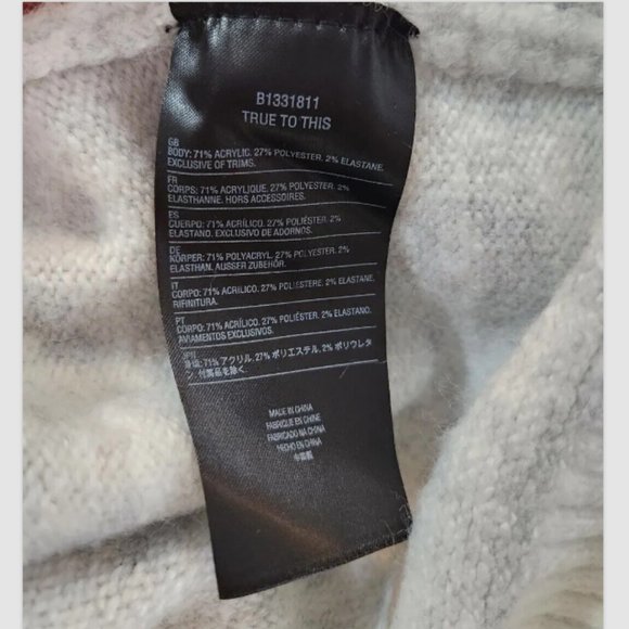 Volcom True to This Striped Turtleneck Oversized Long Sweater - Picture 8 of 13